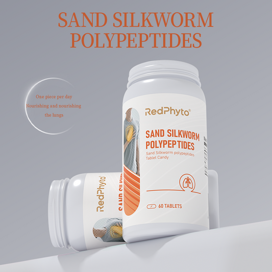 Lung Health and Immune Support Supplement - Contains Nereis peptides to cleanse and detoxify the lungs, improve lung health, enhance immune defense, detoxify the lungs, and promote deep breathing