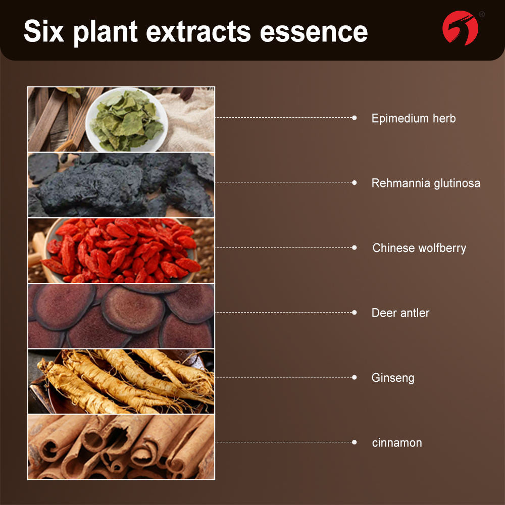 Male booster health pills with natural herbal supplement, deer antler, for long-lasting stamina and excellent results