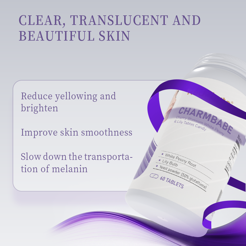 Whitening Sakura Tablets Supplement - Removes Dark Spots and Acne Scars, Vegan Skin Whitening, Anti-Aging and Antioxidant Benefits