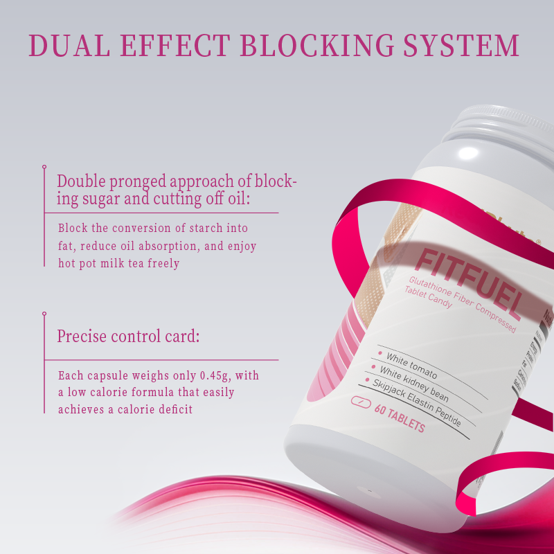 Dietary Weight Loss Supplement - 1 Bottle of 60 Pressed Candies